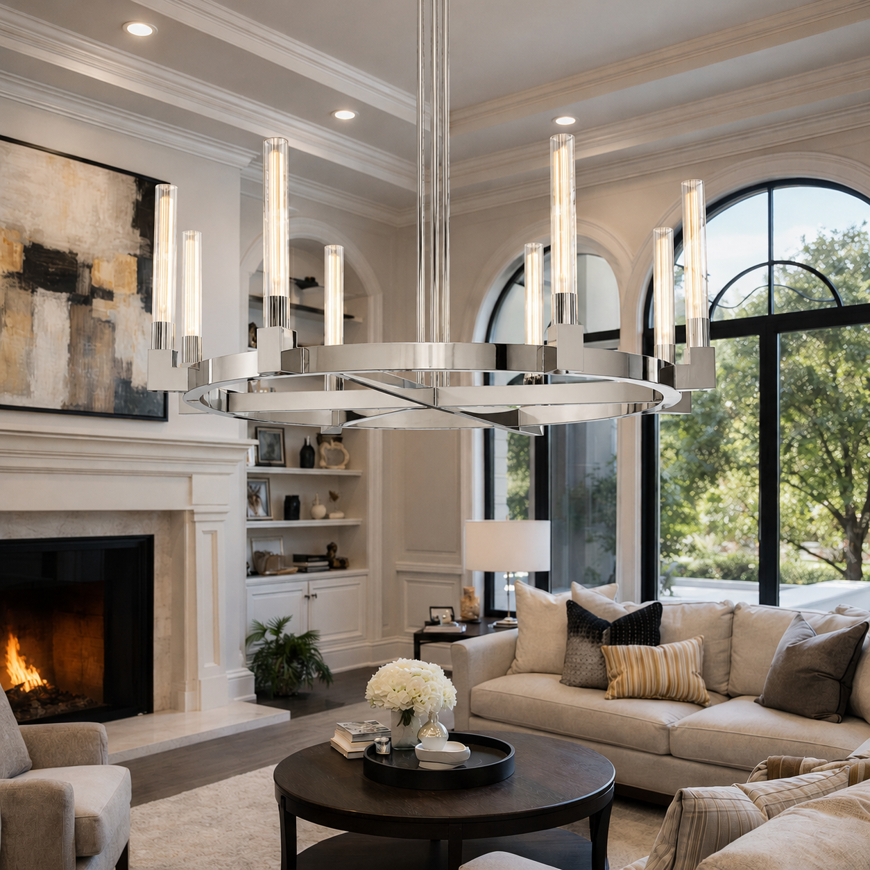 Caddula Round Chandelier