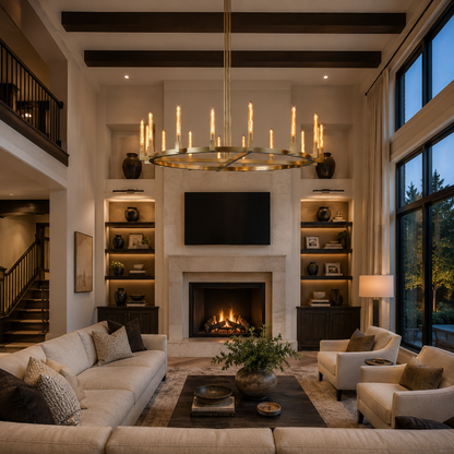 Caddula Round Chandelier