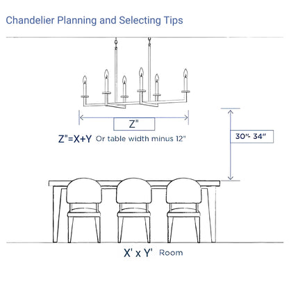Sideros Smoke Glass Round Chandelier