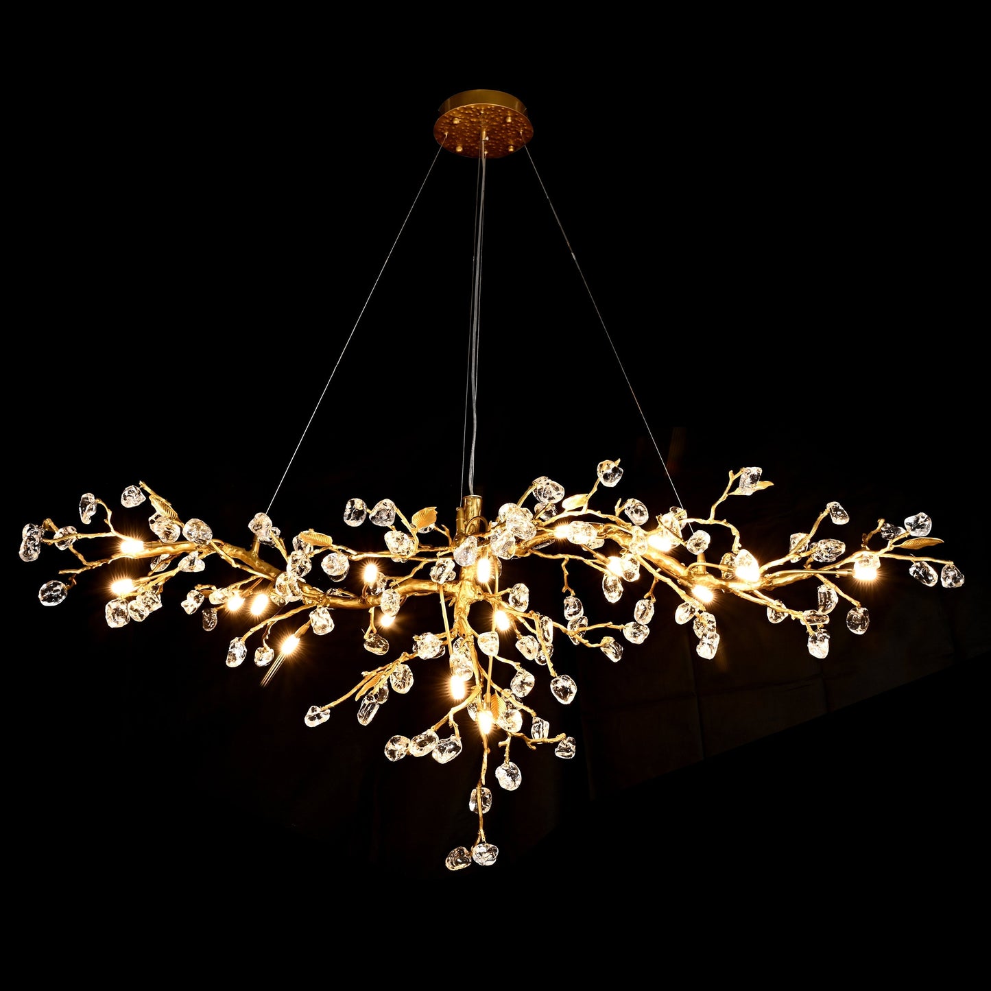 Cherry Blossom Branch Tree Chandelier
