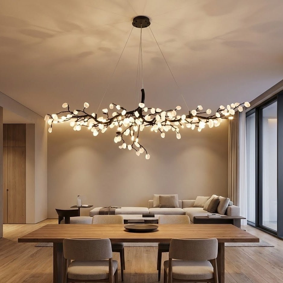 Cherry Blossom Branch Tree Chandelier