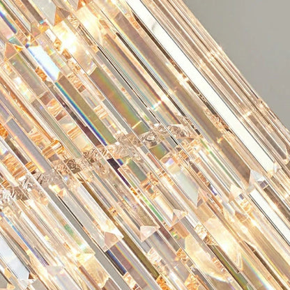 Classic Large Multi-layered Spiral Crystal Chandelier for Foyer/ Staircase