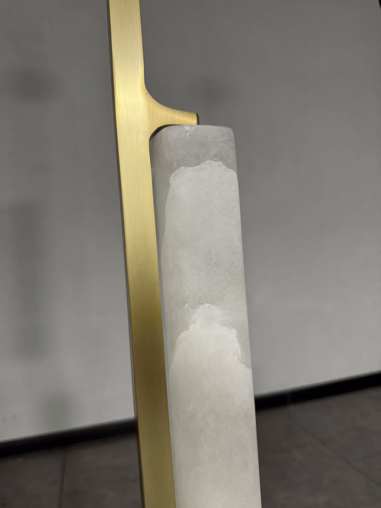 Audocon Alabaster Linear Chandelier