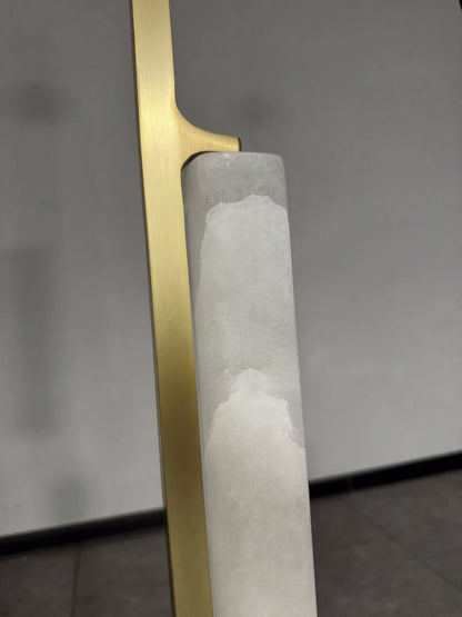 Audocon Alabaster Linear Chandelier