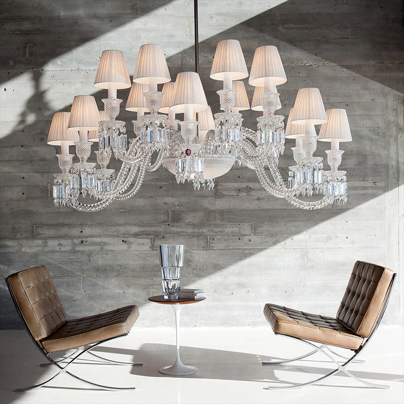 Lliana Classic Oval K9 Crystal Chandelier 16 Lights