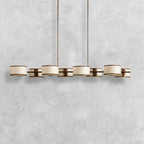 Daphne Fabric Linear Chandelier 62''72''