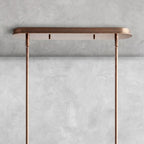 Daphne Fabric Linear Chandelier 62''72''