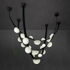 Dew Drops Alabaster Chandelier