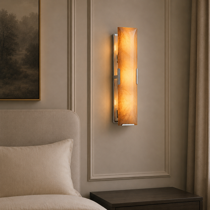 Hadilor Calcite Linear Sconce