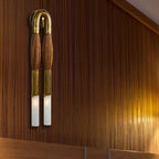 Double Head Antonia Horsehair Sconce