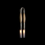 Double Head Antonia Horsehair Sconce