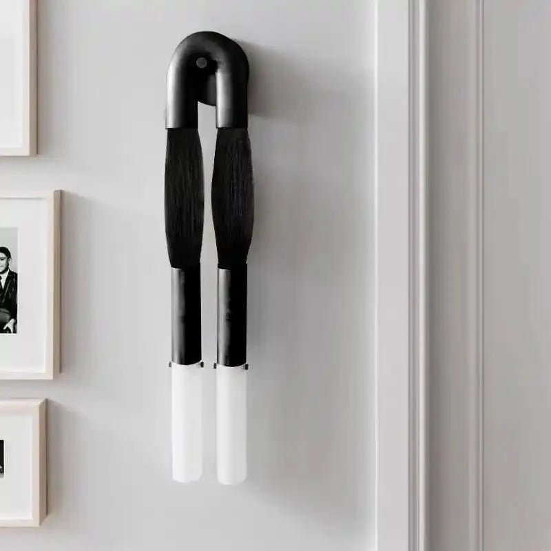 Double Head Antonia Horsehair Sconce