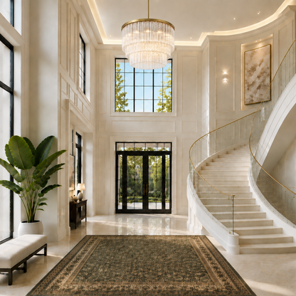 Cirbos Three-Tier  Round Chandelier