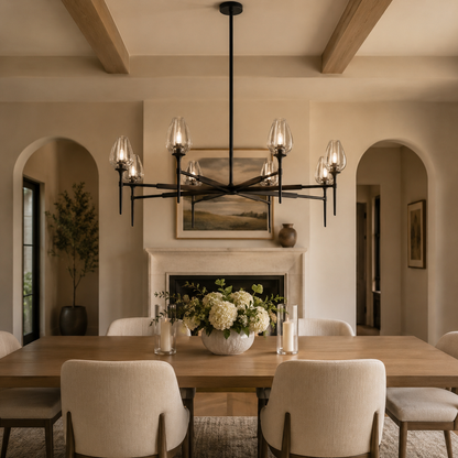 Tuders Round Chandelier
