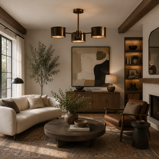 Daphne Metal Flush Mount
