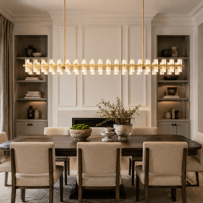 Arcuphoe LED Rectangular Chandelier