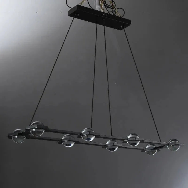Planet Rectangular Chandelier 54" 72"