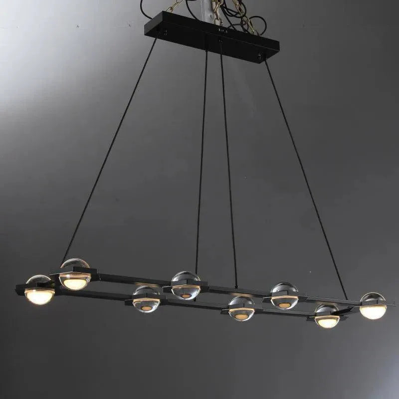 Planet Rectangular Chandelier 54" 72"