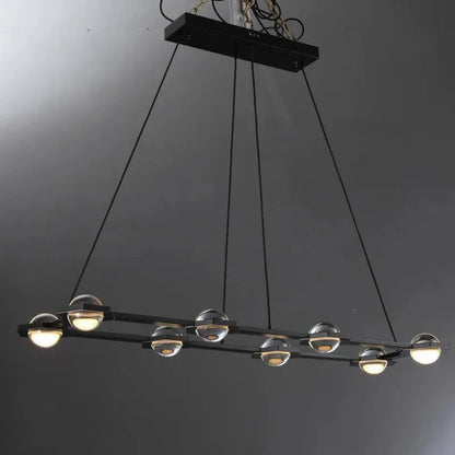 Planet Rectangular Chandelier 54" 72"