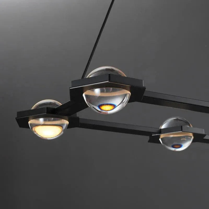 Planet Rectangular Chandelier 54" 72"