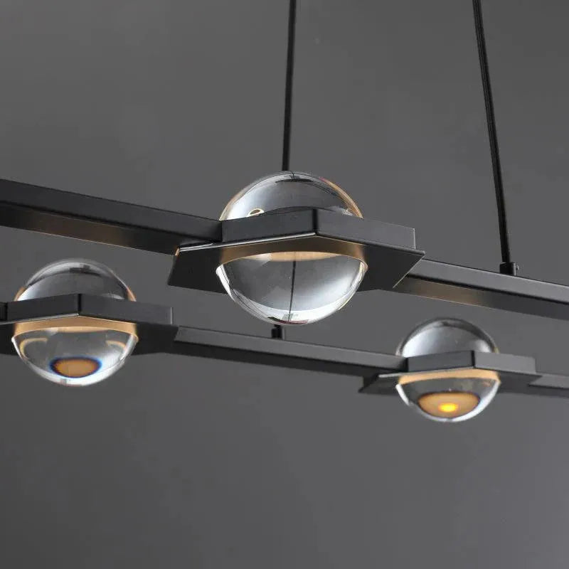 Planet Rectangular Chandelier 54" 72"