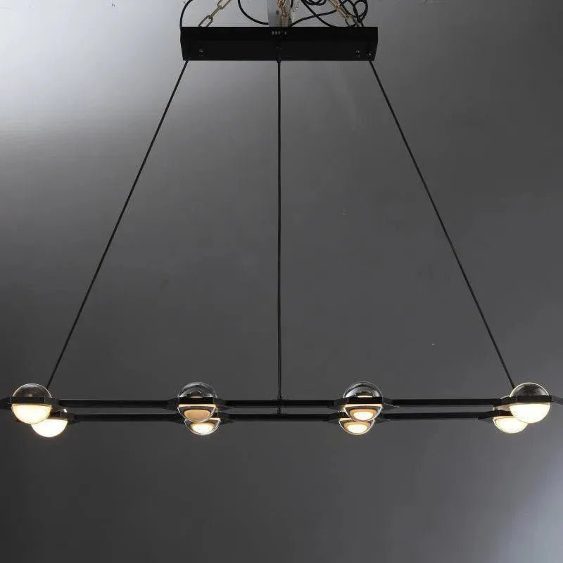 Planet Rectangular Chandelier 54" 72"
