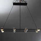 Planet Rectangular Chandelier 54" 72"