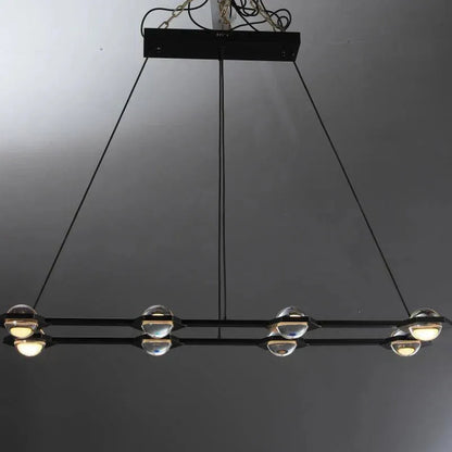 Planet Rectangular Chandelier 54" 72"