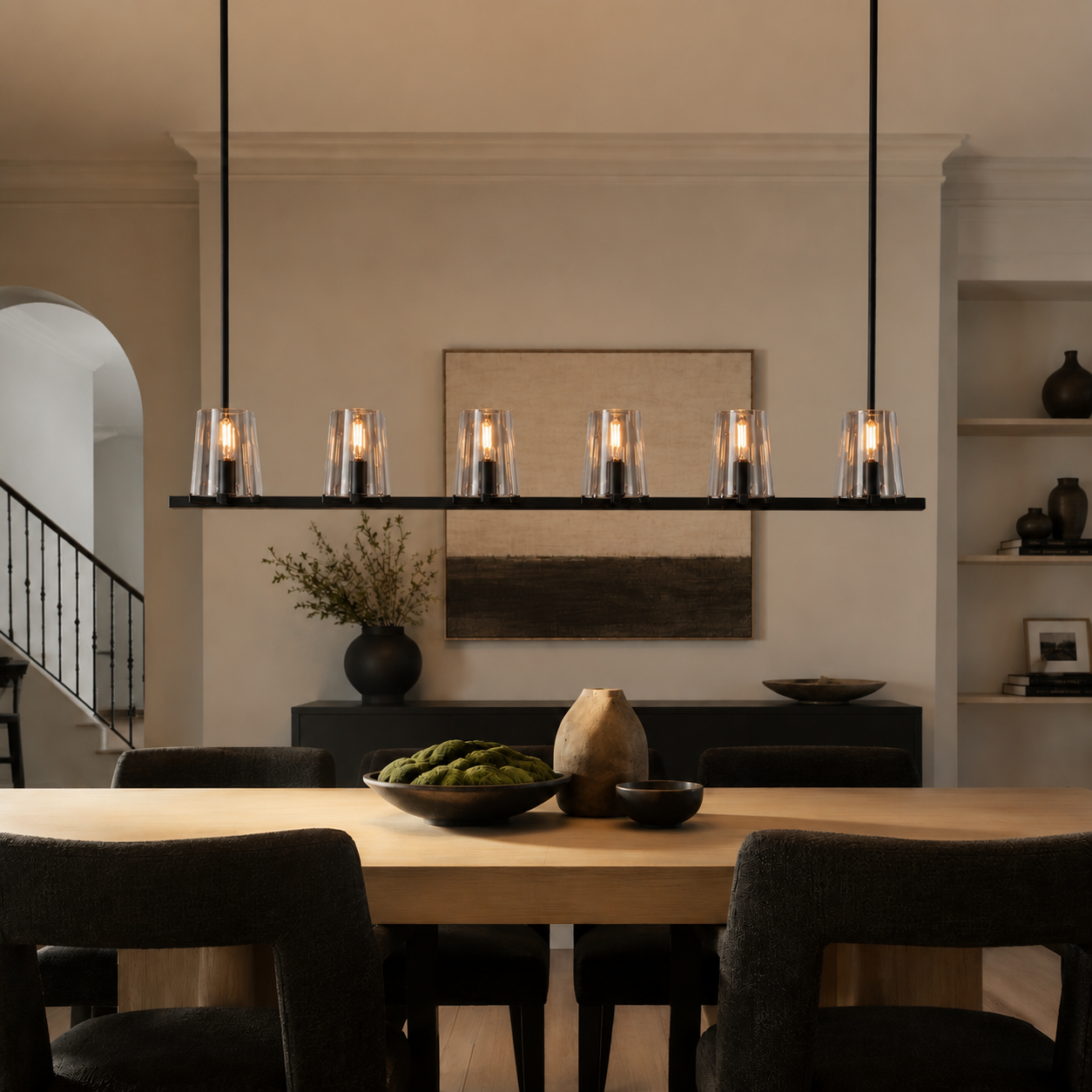 Parenlace Linear Chandelier
