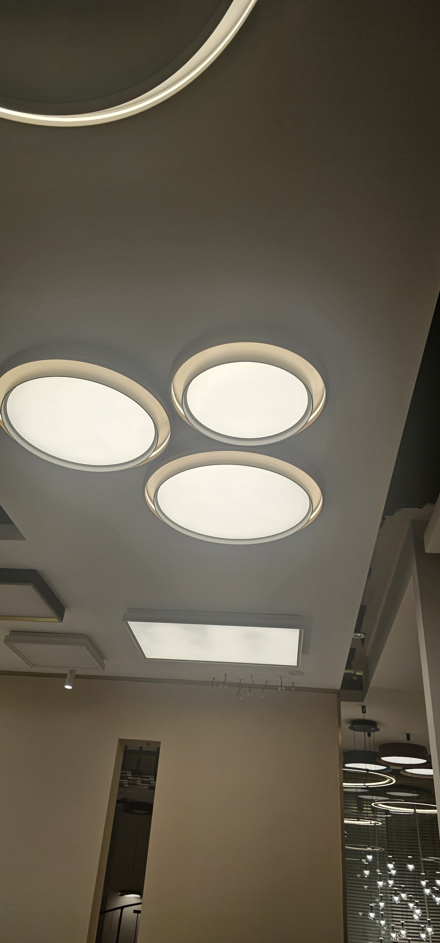 LED flush mount lighting