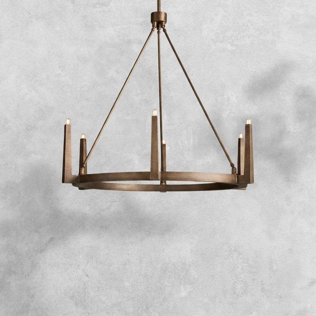 Emmet Round Chandelier 42''54''