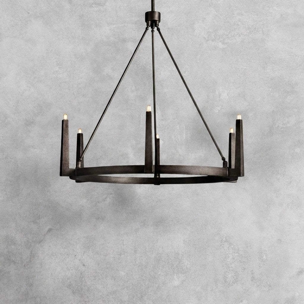 Emmet Round Chandelier 42''54''