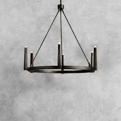 Emmet Round Chandelier 42''54''