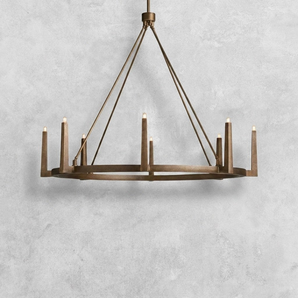 Emmet Round Chandelier 42''54''