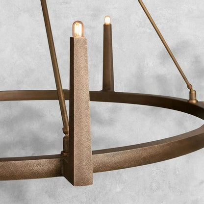 Emmet Round Chandelier 42''54''