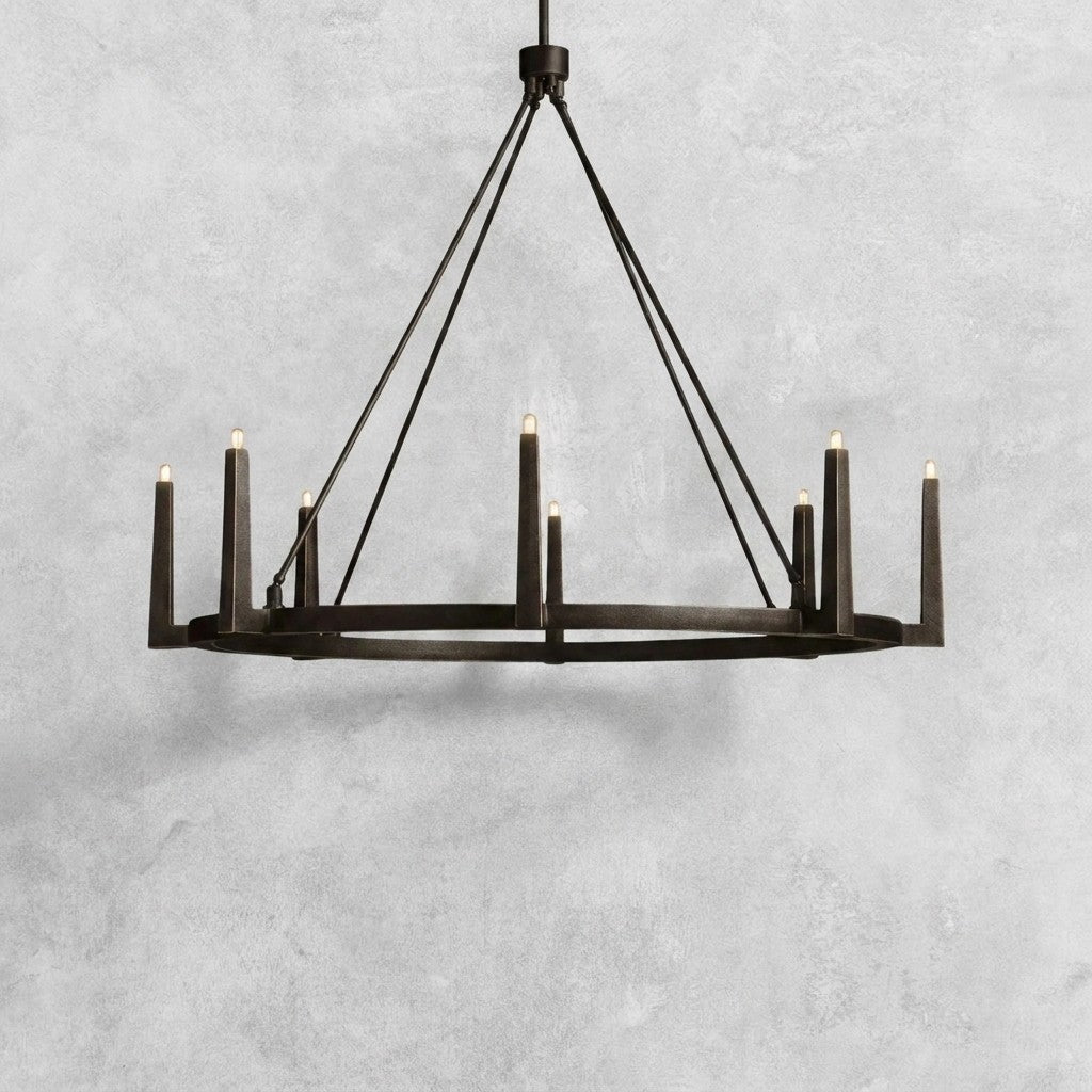 Emmet Round Chandelier 42''54''