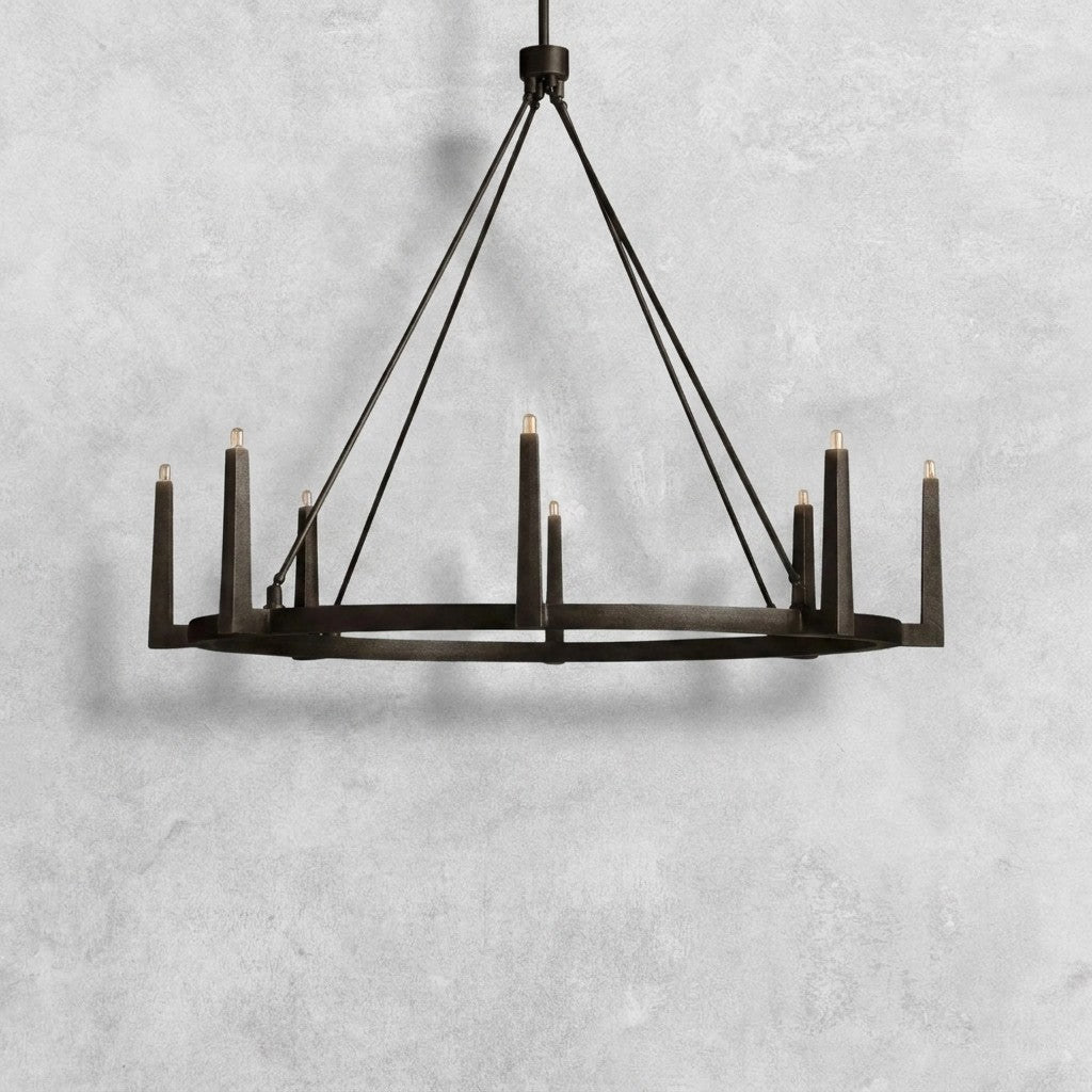 Emmet Round Chandelier 42''54''