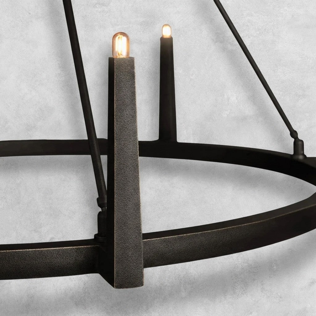 Emmet Round Chandelier 42''54''