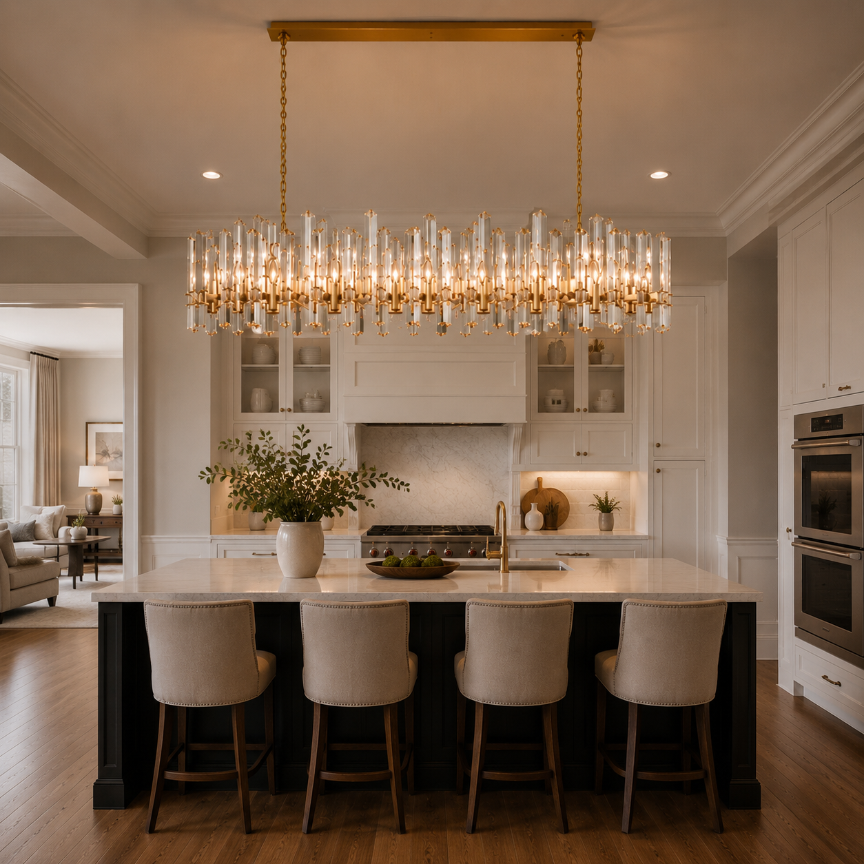 Bororence Linear Chandelier