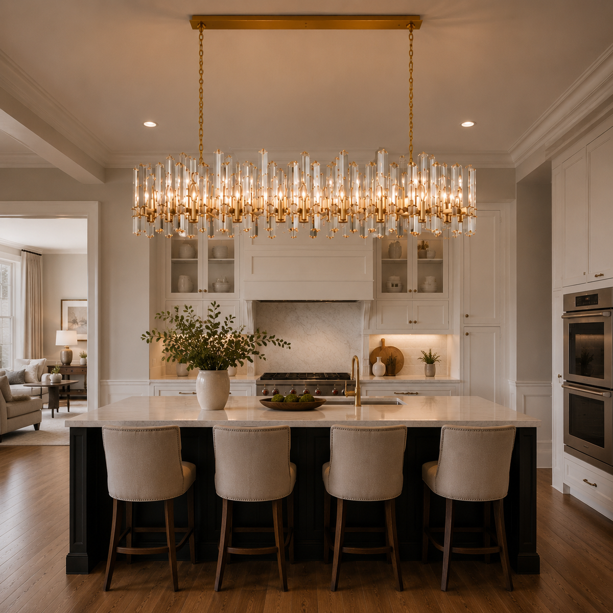 Bororence Linear Chandelier