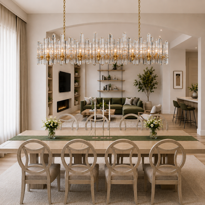 Bororence Linear Chandelier