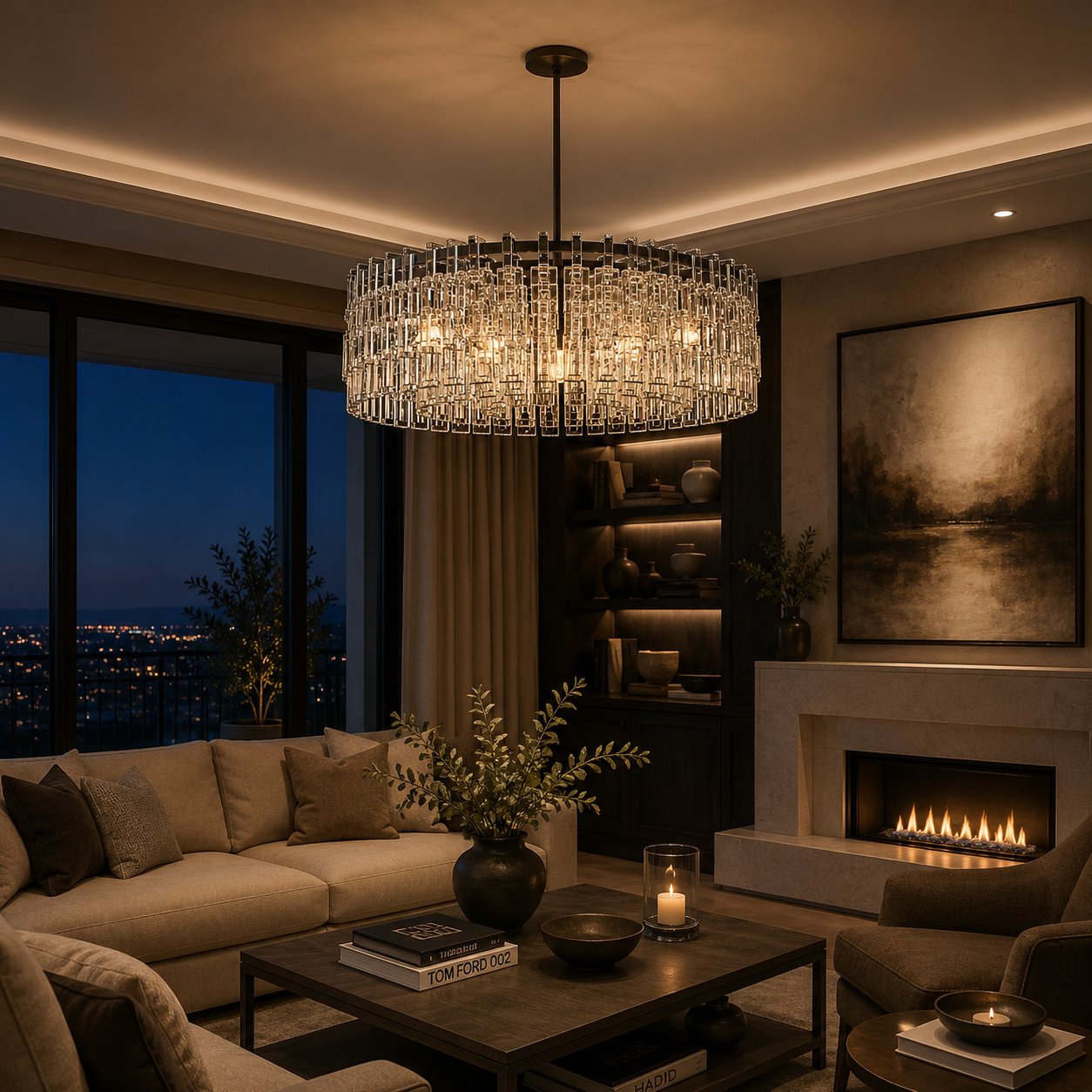 Makidra Round Chandelier