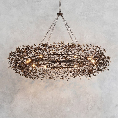 Fiore Crown Chandelier 39" 48" 60"