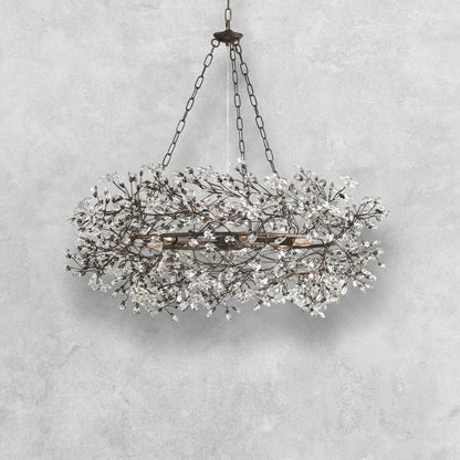 Fiore Crown Chandelier 39" 48" 60"