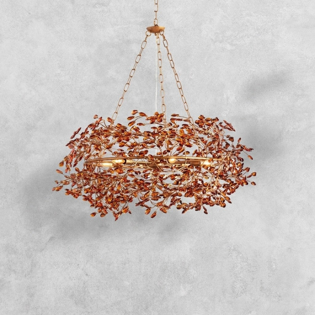 Fiore Crown Chandelier 39" 48" 60"