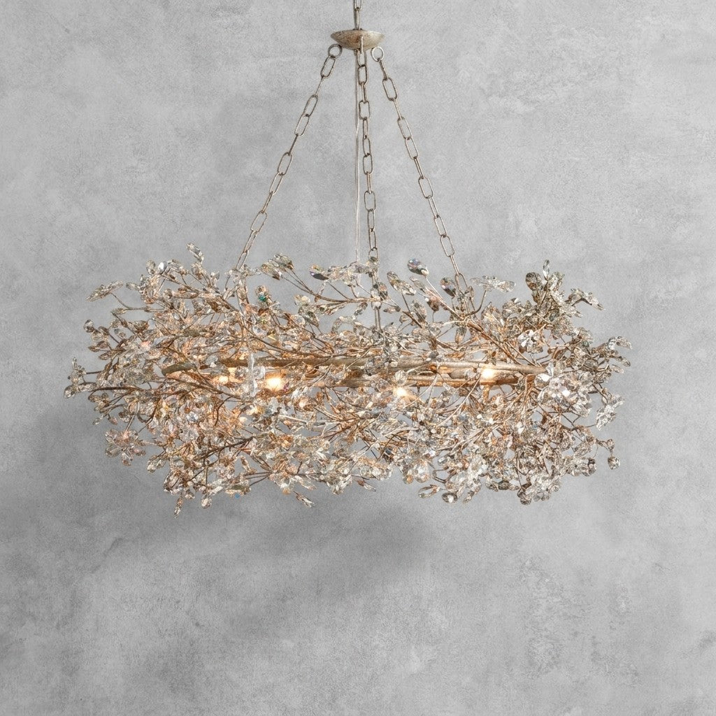 Fiore Crown Chandelier 39" 48" 60"