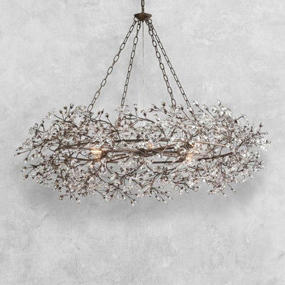 Fiore Crown Chandelier 39" 48" 60"