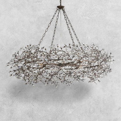 Fiore Crown Chandelier 39" 48" 60"