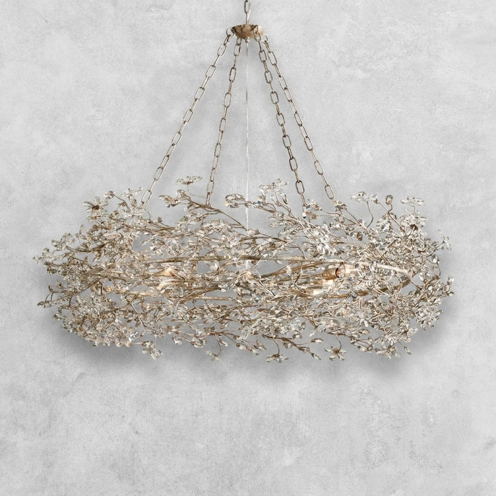 Fiore Crown Chandelier 39" 48" 60"