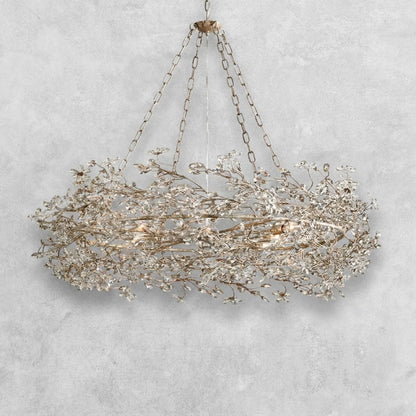 Fiore Crown Chandelier 39" 48" 60"
